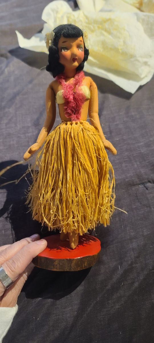 Cloth mask Face Hawaiian Doll