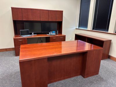Office Desk Set and Table (All items are free)