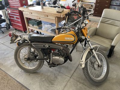 1973 Yamaha CT3 Enduro Motorcycle - Runs Great, Street Legal, 2365 Miles, Clear Title
