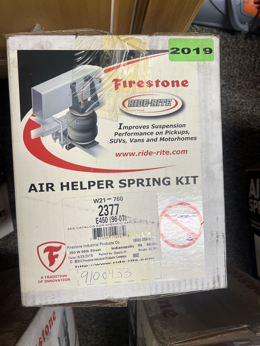 Firestone Ride-Rite Kit #2377 Rear Kit