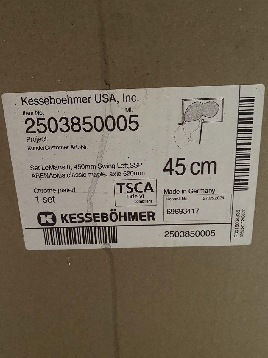 Kitchen Blind Corner Cabinet Shelf Unit