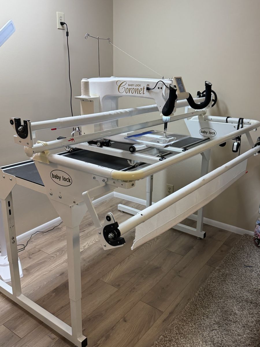 Baby Lock - Long Arm Quilting Machine and Frame