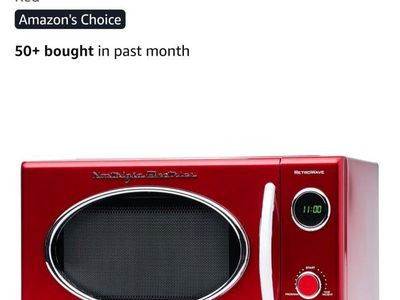 Nostalgia Retro Countertop Microwave