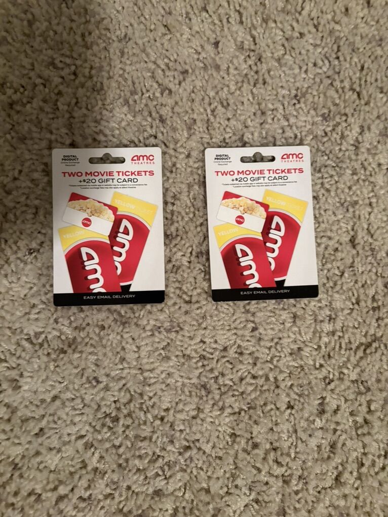 AMC Theatres Gift Cards + Movie Tickets