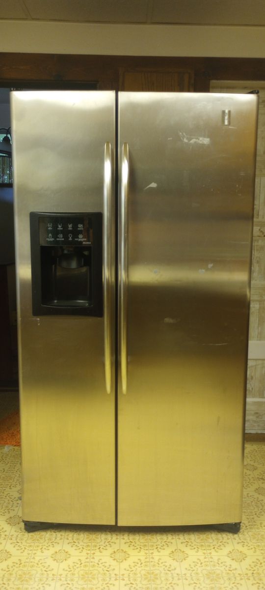 GE Profile double door fridge.
