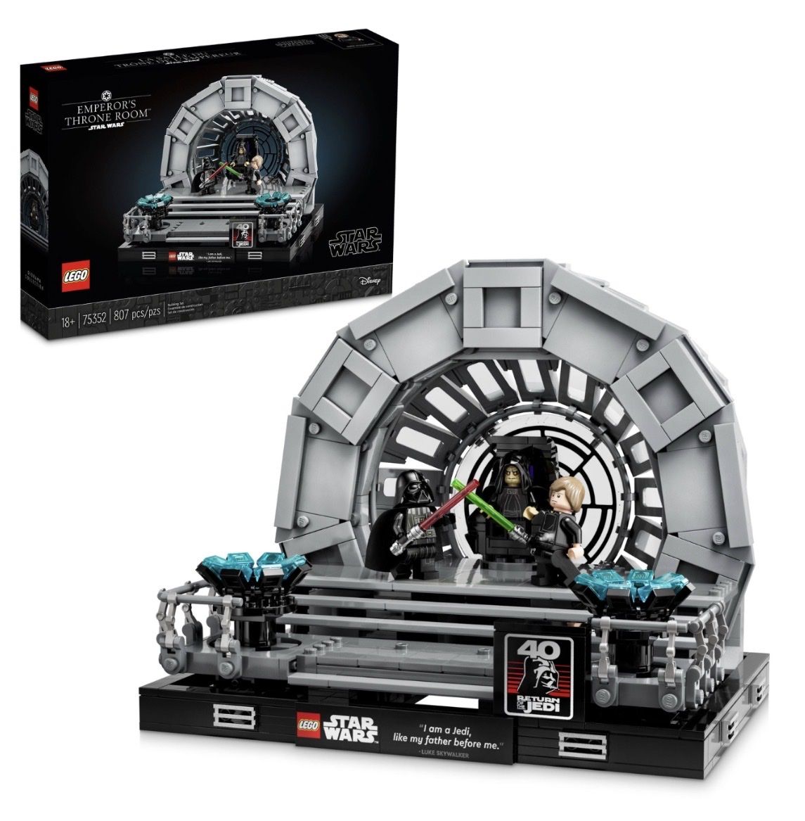 LEGO Star Wars Emperor’s Throne Room Diorama 75352