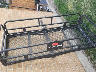 Wildroad Hitch Cargo Carrier + 20" Exten