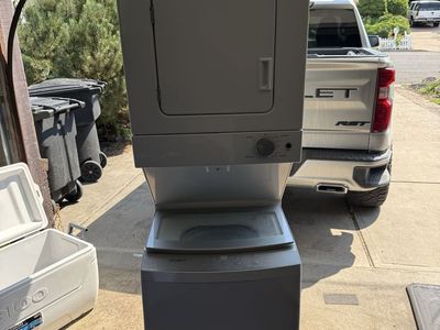 Whirlpool Stackable Electric Washer & Dryer Combo - Space-Saving Laundry Appliance