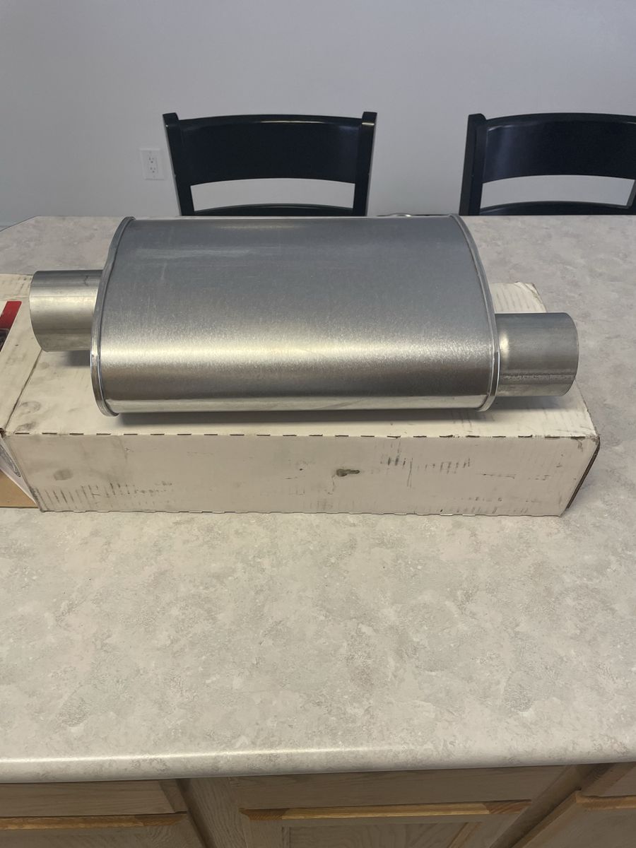 IMC Performance T-914 Universal Muffler - 3" Inlet/Outlet, 20" Overall Length, New