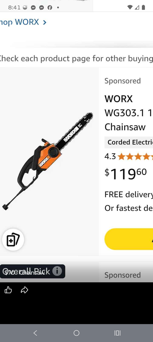 Chain saw