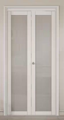 New - Interior Frosted Glass Bi-Fold Door,  See all Pictures