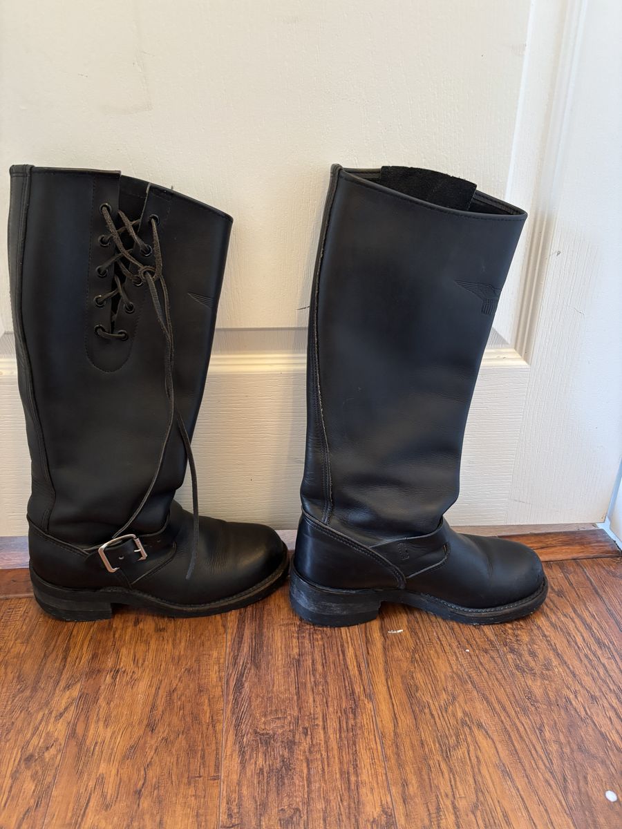 Vintage Women’s Easyriders Leather Motorcycle Boots - Size 6.5 (Gently Used)