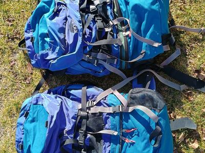 Two Kelty Arapaho 105L Packs
