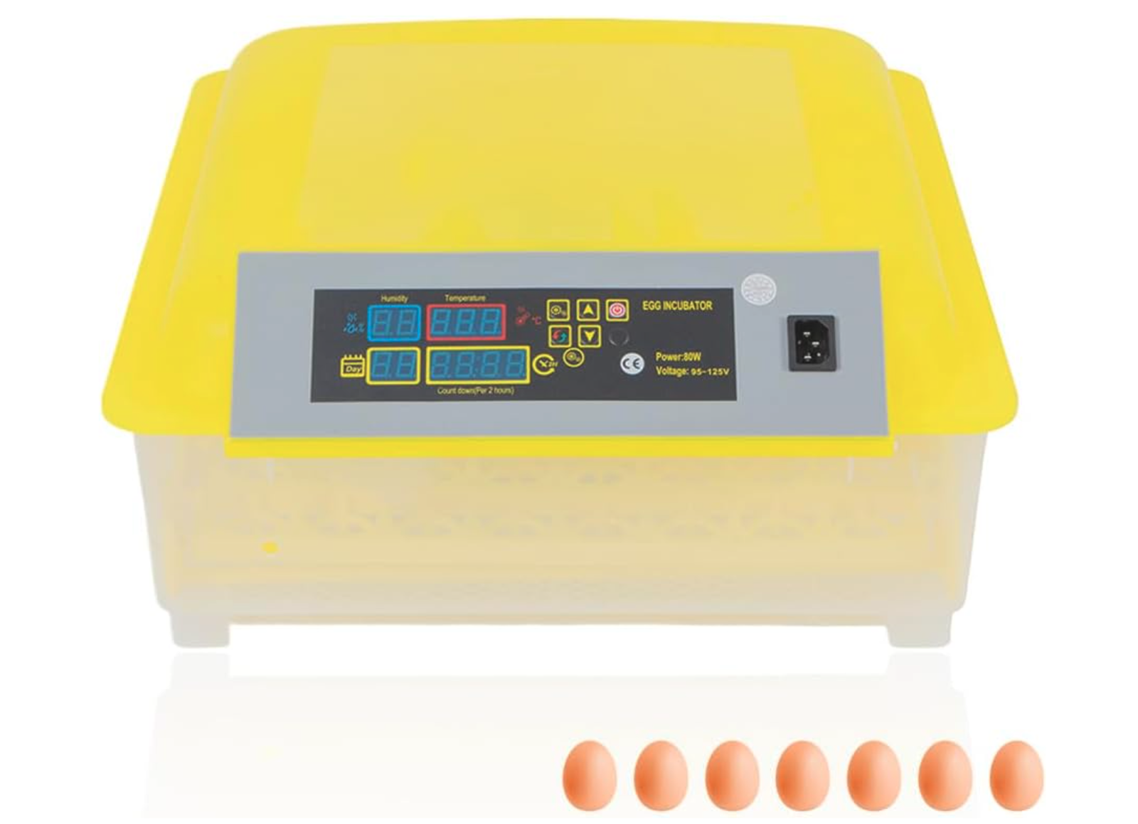 New Egg Incubator Automatic Digital Hatcher Machine, Turning Temperature,Control Hatching Chicken