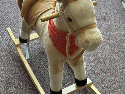 Qaba kids rocking horse with sounds