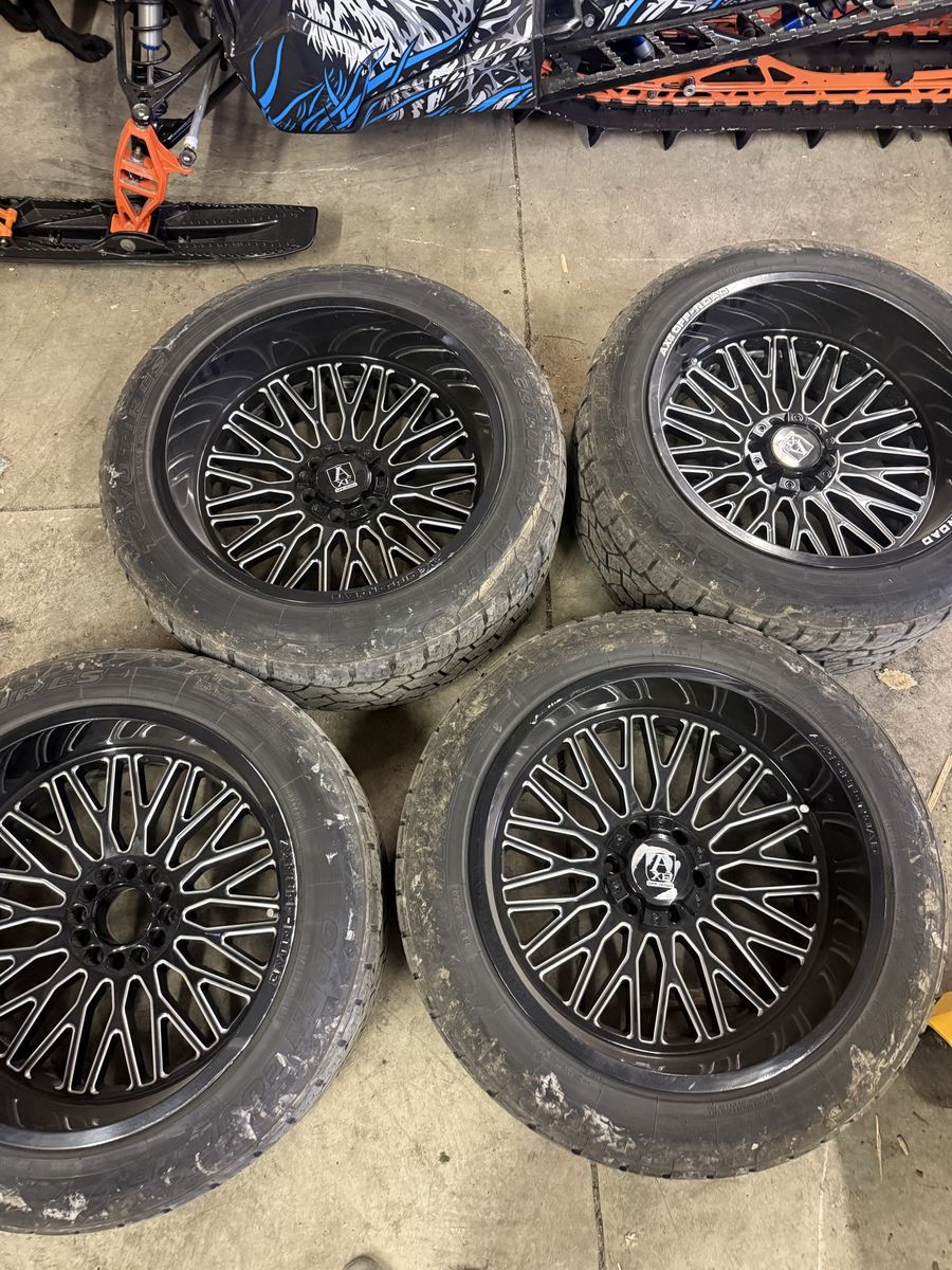 22x12 Axe off road wheels and tires