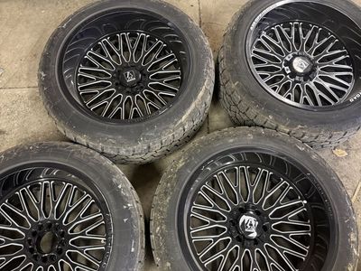 22x12 Axe off road wheels and tires