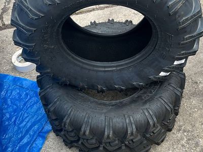 26X11.00-12 NEW CARLSTAR PAIR OF TIRES