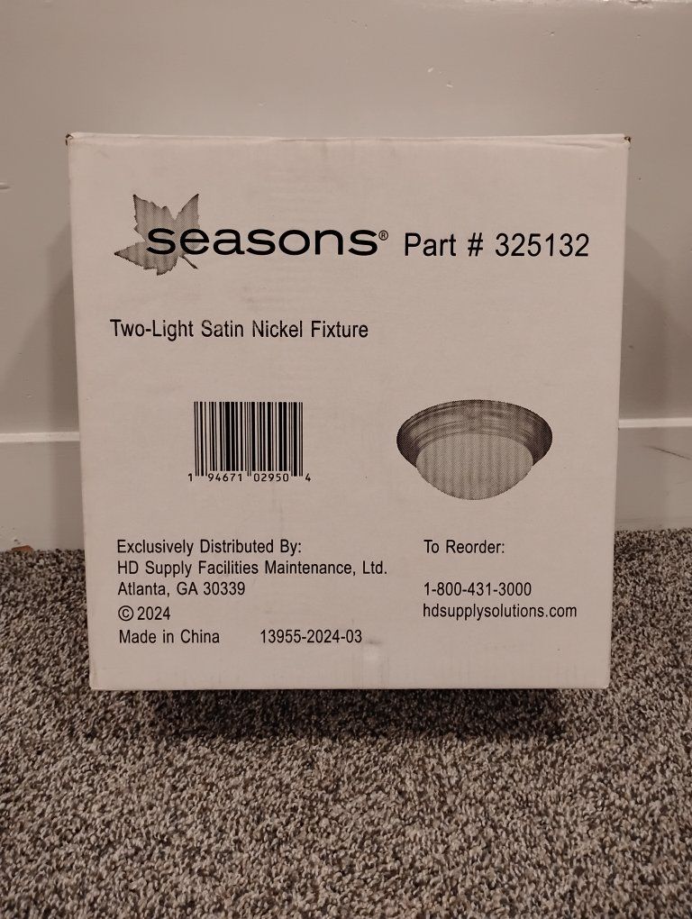 Seasons Dome Light Flush Mount