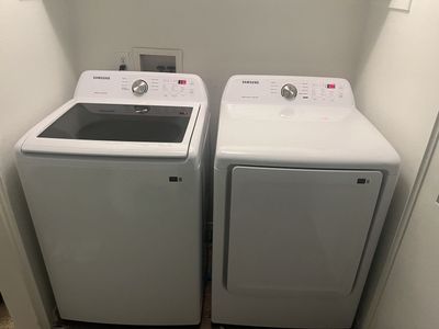 washer and dryer