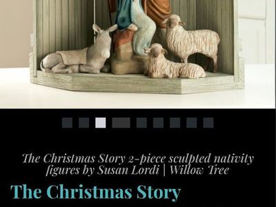 Willow Tree "The Christmas Story" Nativity Set by Susan Lordi
