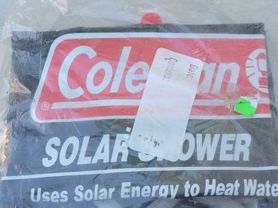 Coleman Solar Shower Portable Camp Shower - Uses Solar Energy to Heat Water