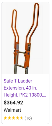 New Safe-T Ladder 40" Extension System