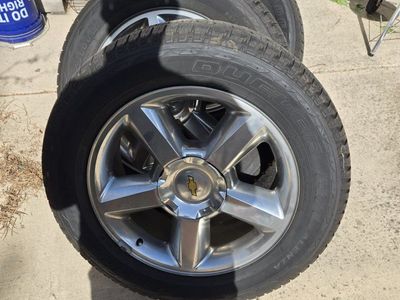 Chevrolet rims with tires