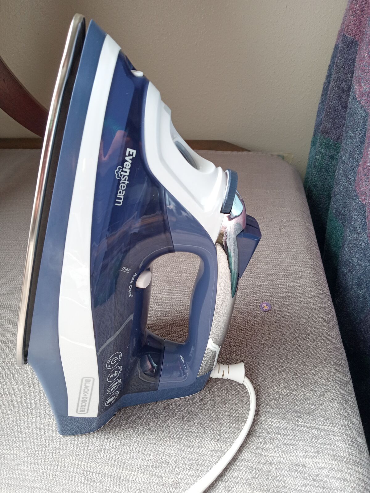 Black and Decker steam iron
