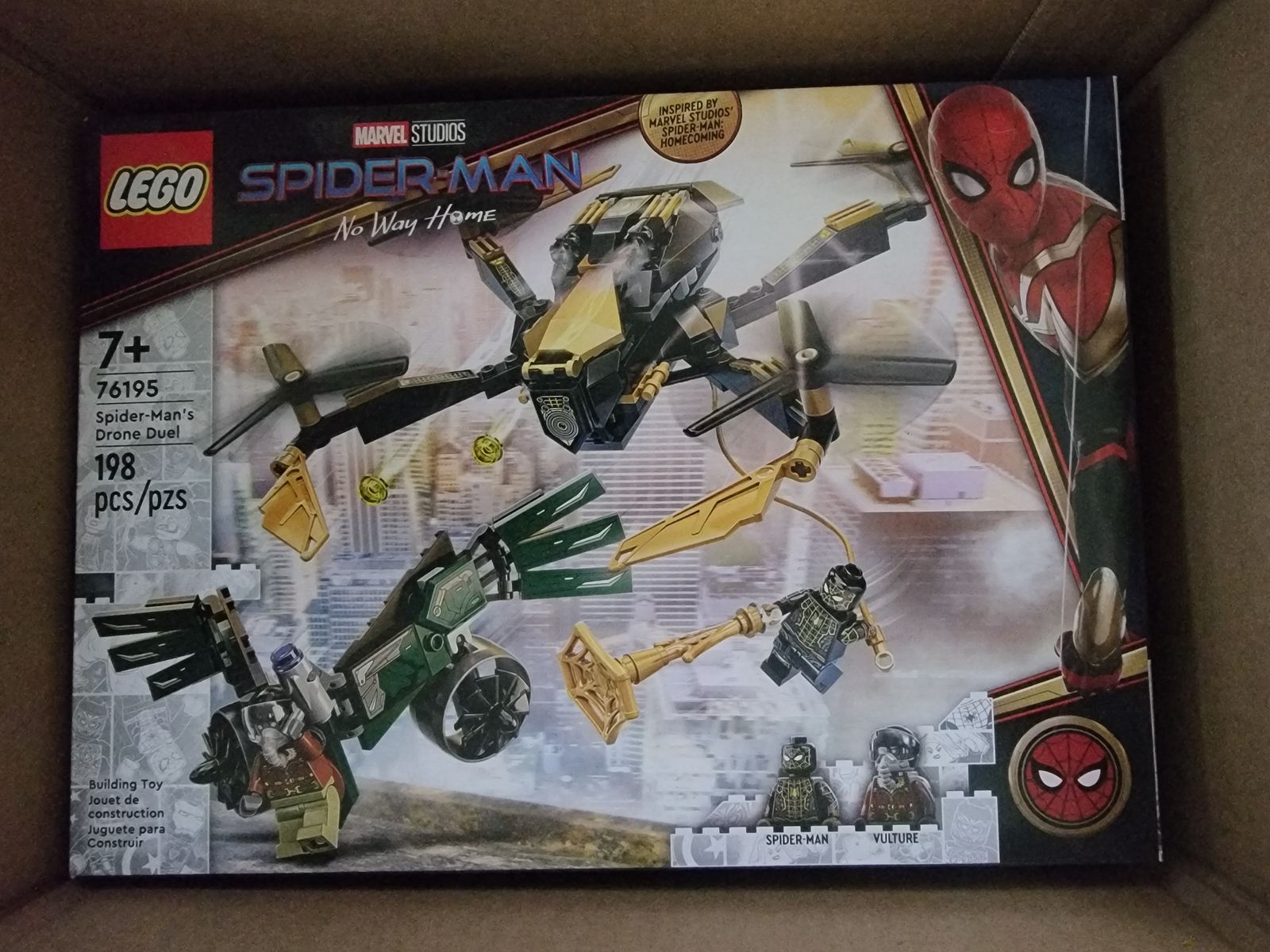 LEGO 76195 Super Heroes: Spider-Man's Drone Duel