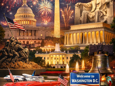 4th of July in Washington, D.C. for America’s 250th Birthday