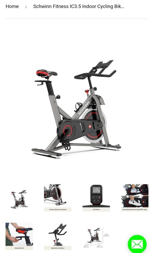 Schwinn Fitness IC3.5 Indoor Cycling Bike
