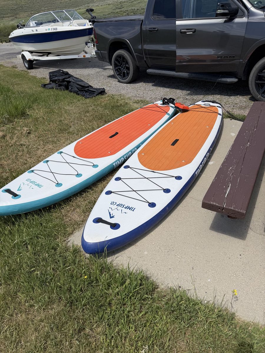 NEW TIMP 11’ Inflatable Paddleboards $180 each