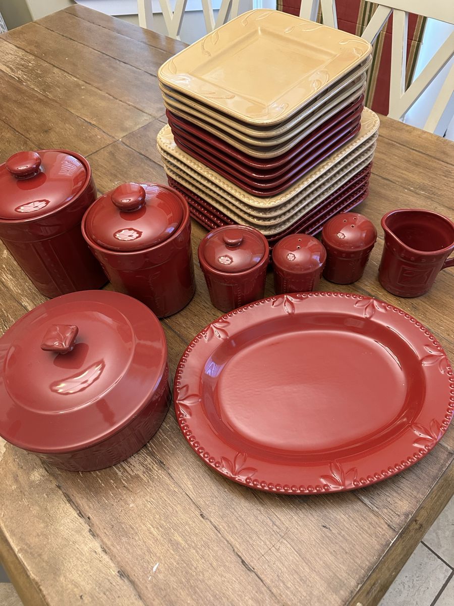 Dishes and serving