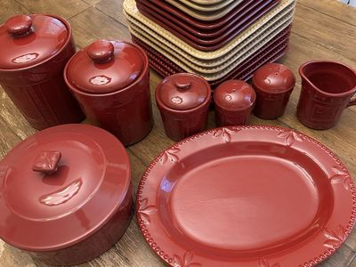 Dishes and serving