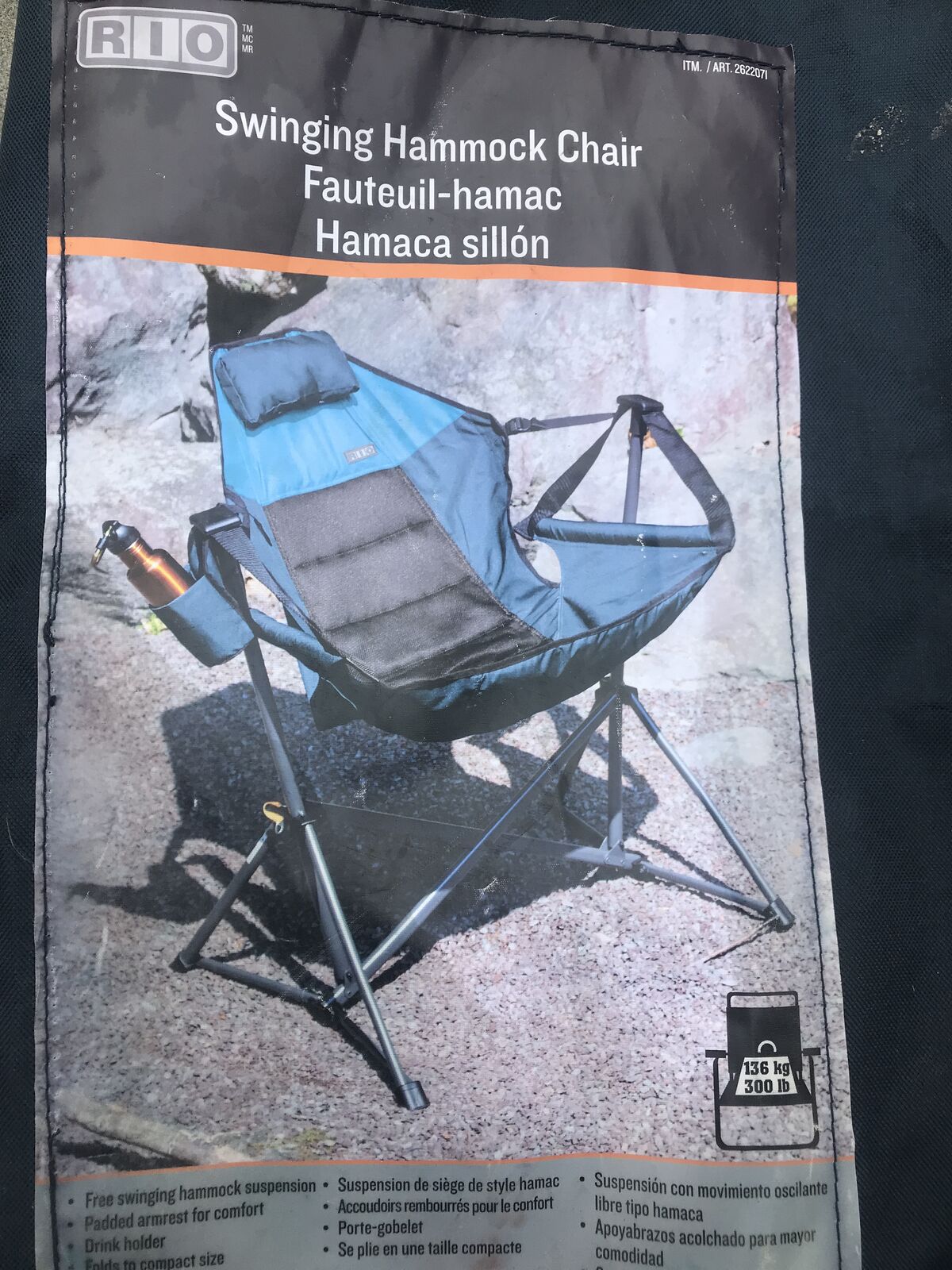 Swing hammock chair with Gravity function gravity chair
