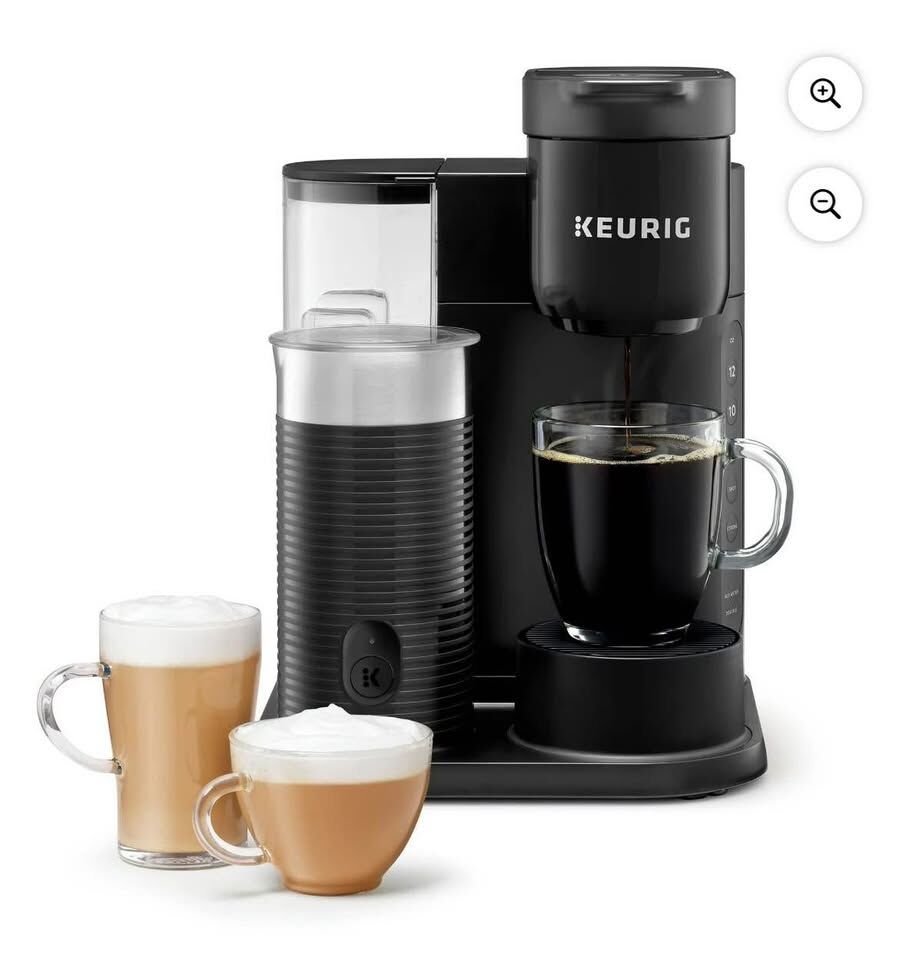 Brand New Keurig K-Café Essentials Single Serve K-Cup Pod Coffee Maker, Black