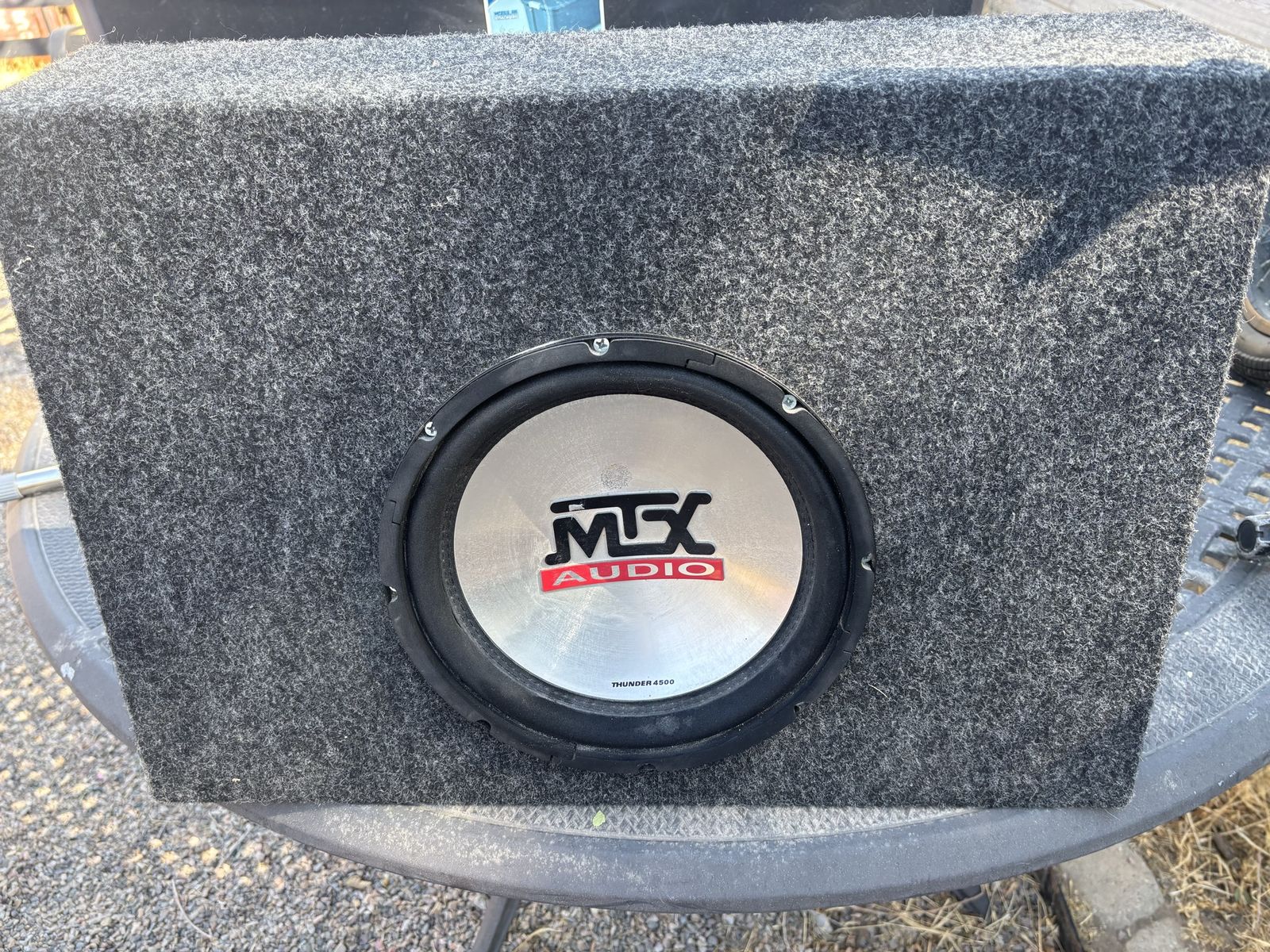 10 inch MTX audio thunder 4500
