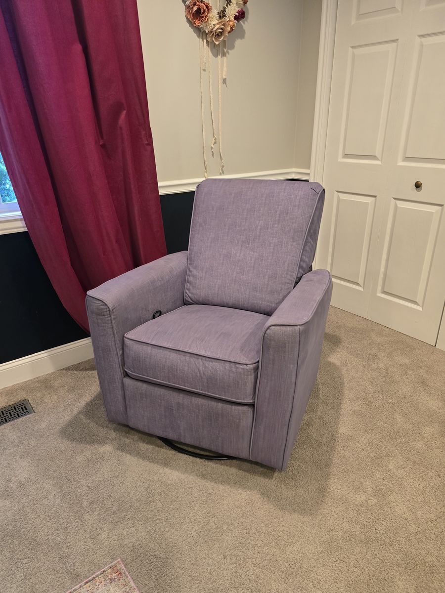 Reclining, rocking, swivel chair