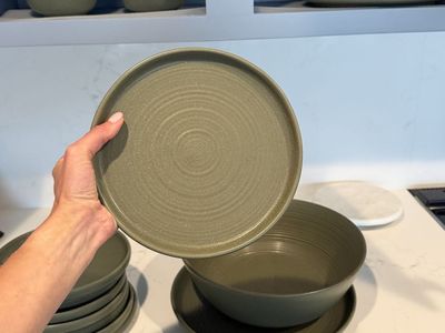 Stoneware Plates and Serving Dishes