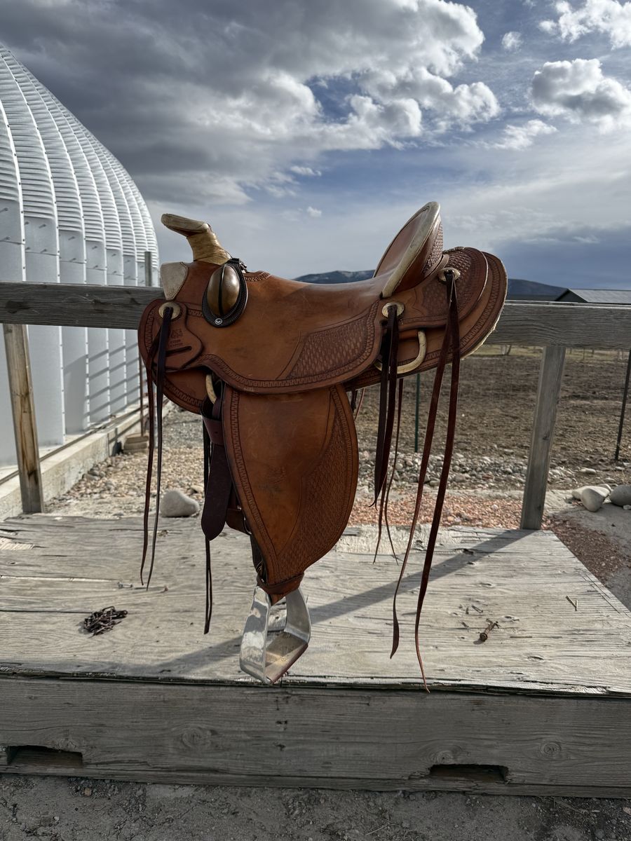 Dave Pope 16 Ranch Saddle
