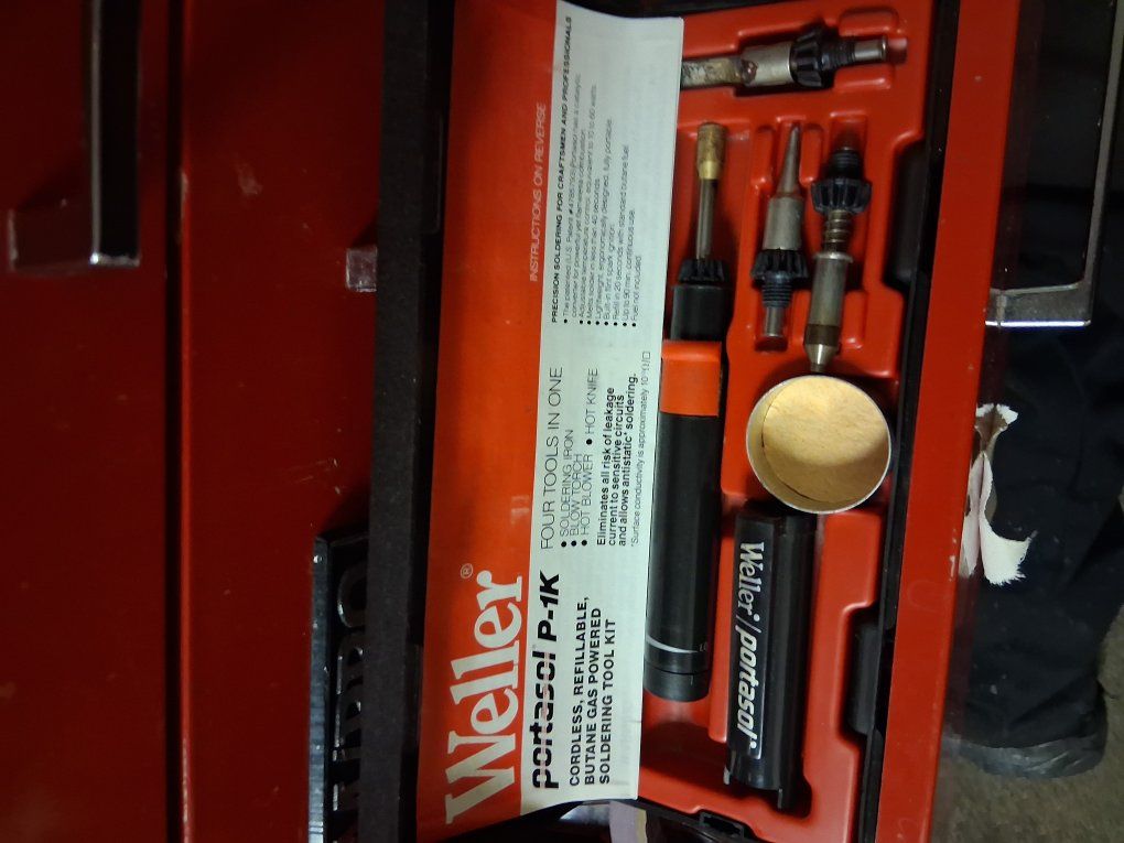 Weller gas solder tool