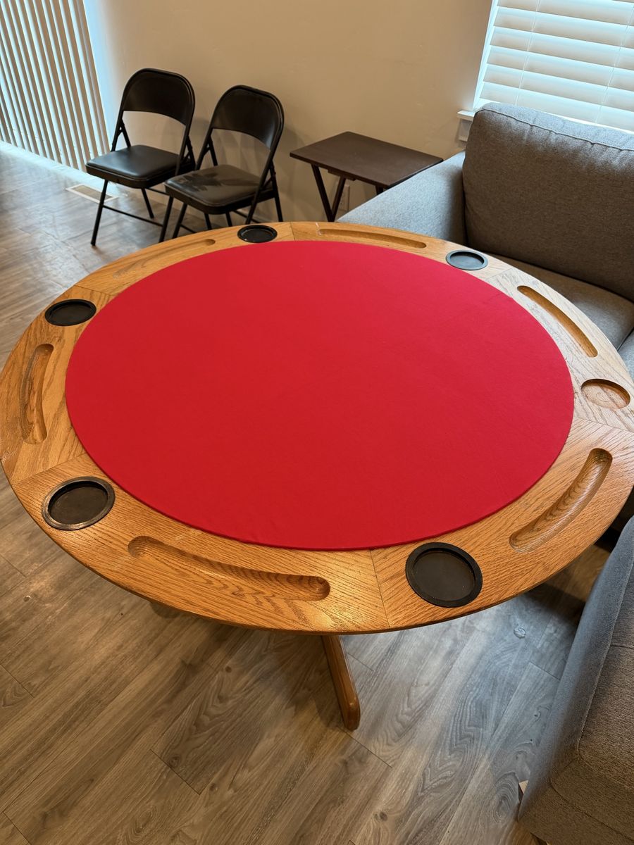Poker table