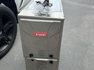 Furnace - New 3 ton Bryant, 60,000 btu. High efficiency