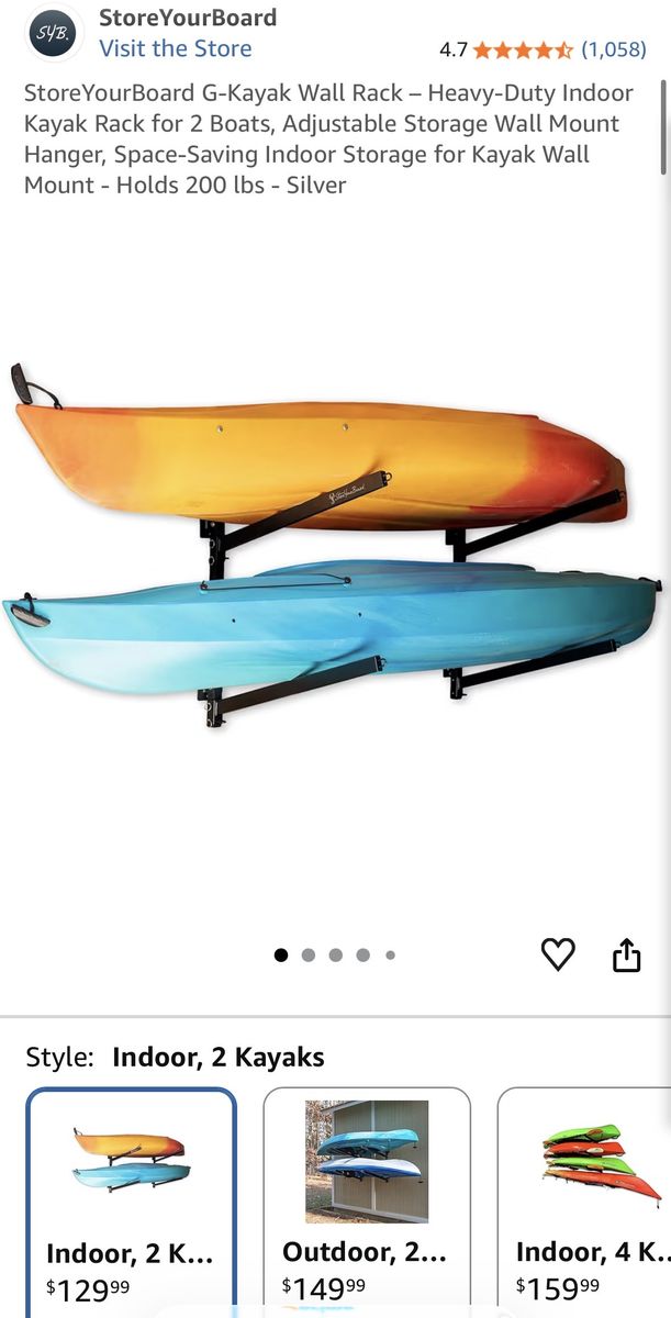 Kayak Rack Brand New! In box!