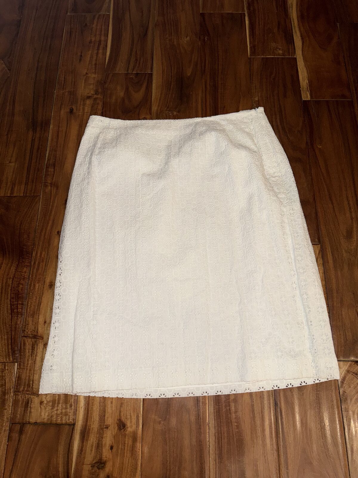 Women Size 14 Sandra King White Skirt