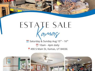 ESTATE SALE - KAMAS