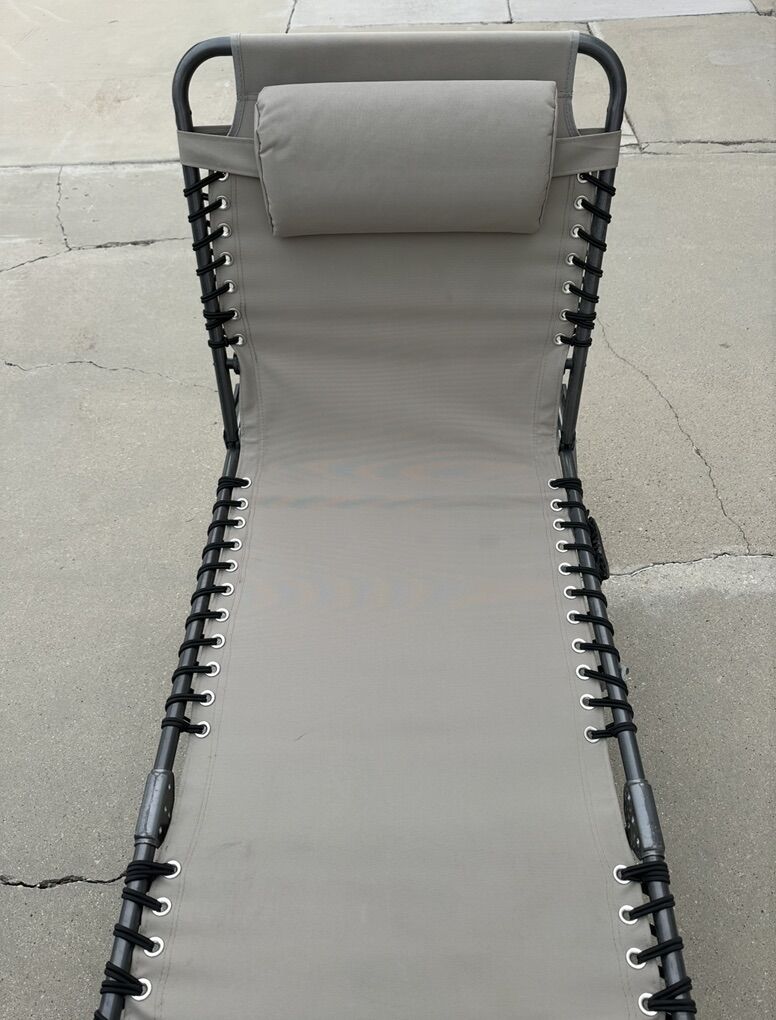 Camping Cot / Patio / Tanning Chair All In One