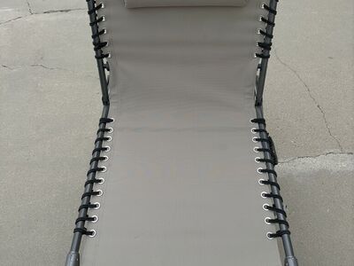 Camping Cot / Patio / Tanning Chair All In One