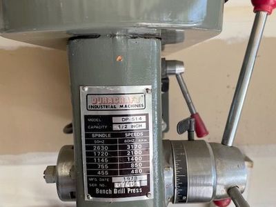 Duracraft Bench Drill Press (1978)